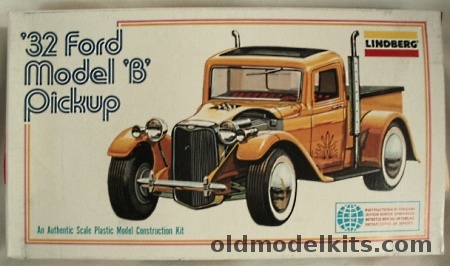 Lindberg 1/32 1931 Ford Model 'B' Pickup Truck, 2103 plastic model kit